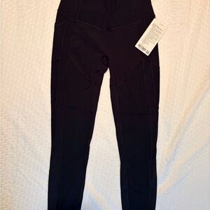 lululemon athletica Dark Charcoal Leggings